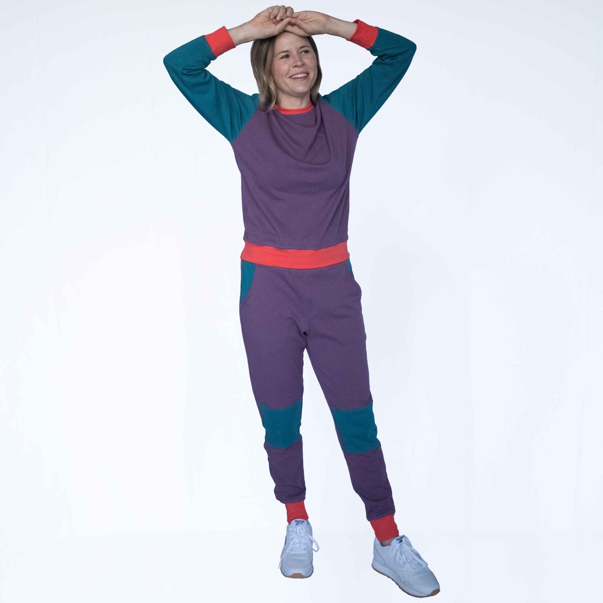 Adult Colorblock Joggers Peace House Studio