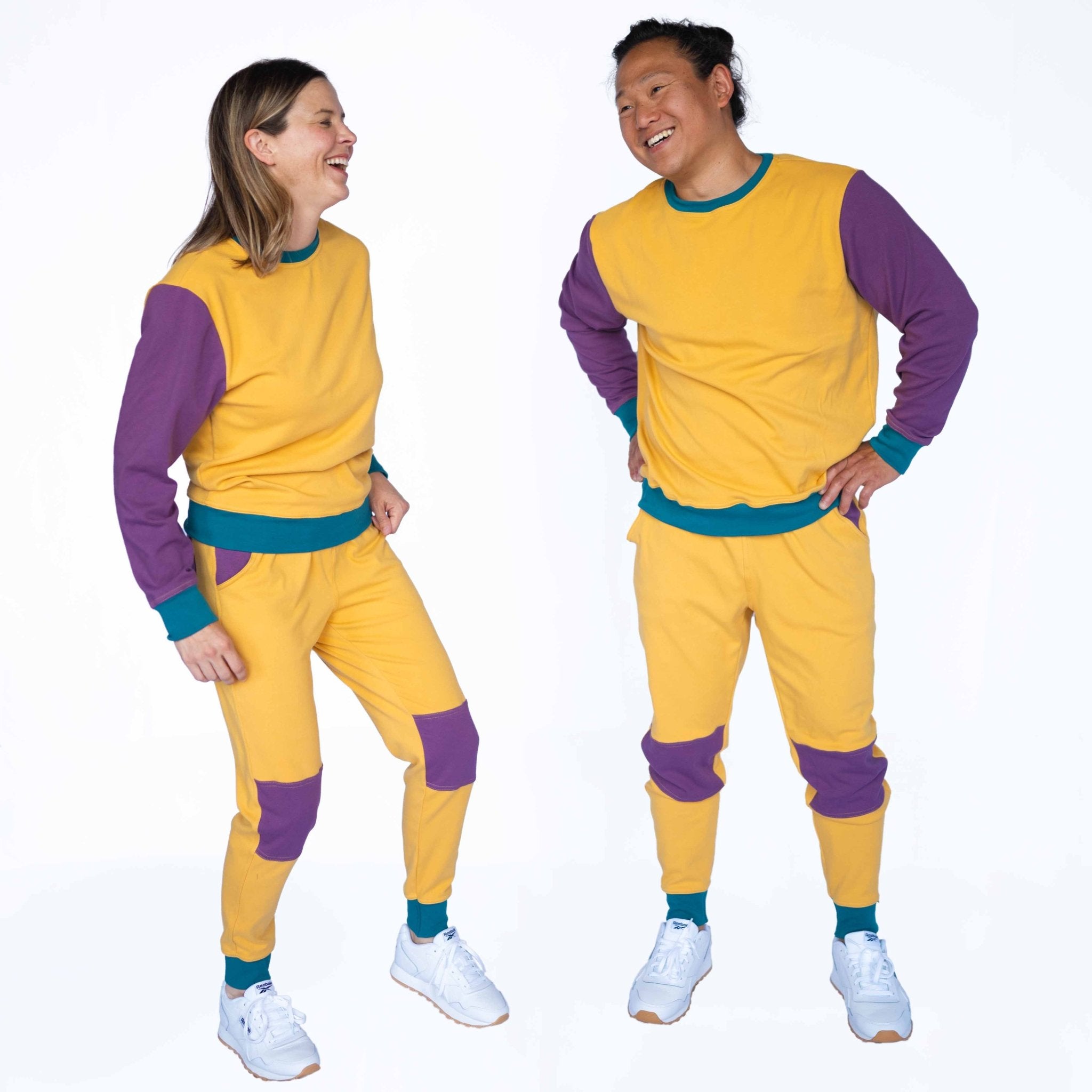 Adult Colorblock Joggers Peace House Studio