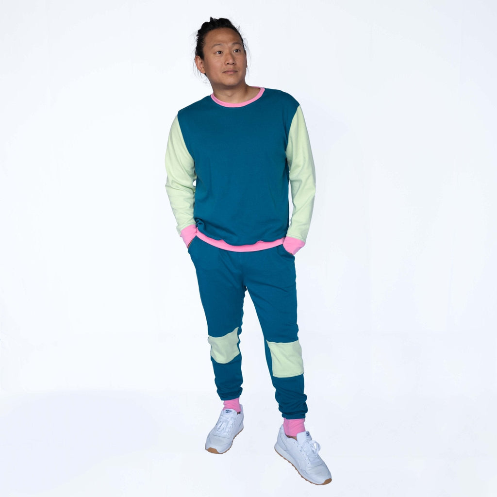 Adult Colorblock Joggers Peace House Studio