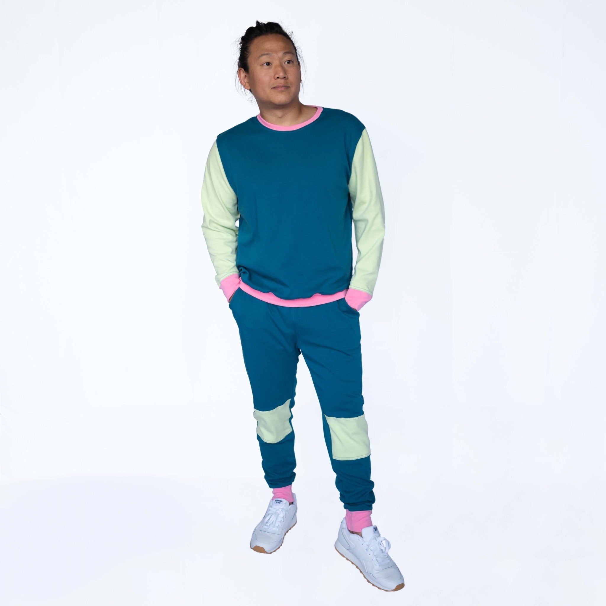 Adult Colorblock Joggers Peace House Studio