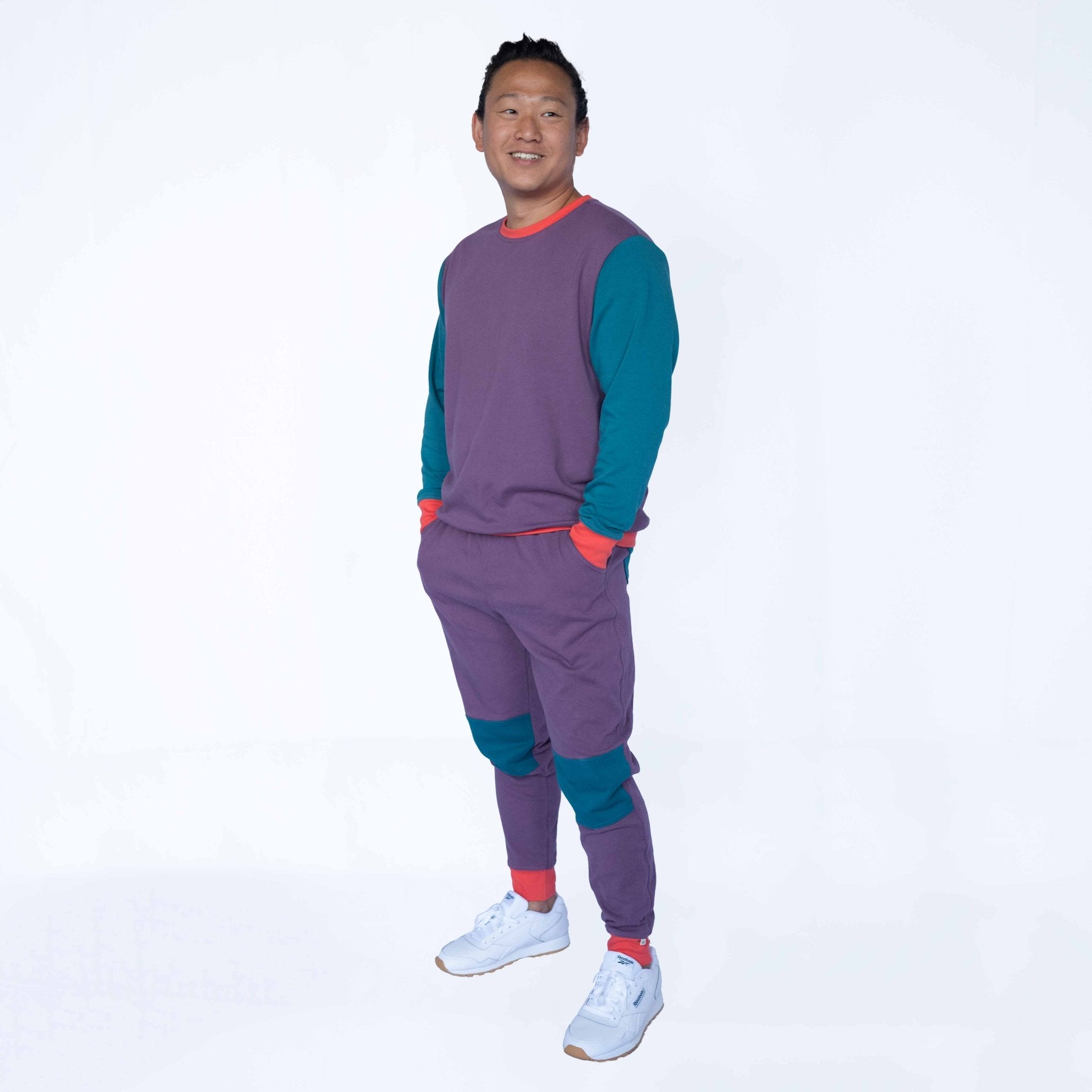 Adult Colorblock Joggers Peace House Studio
