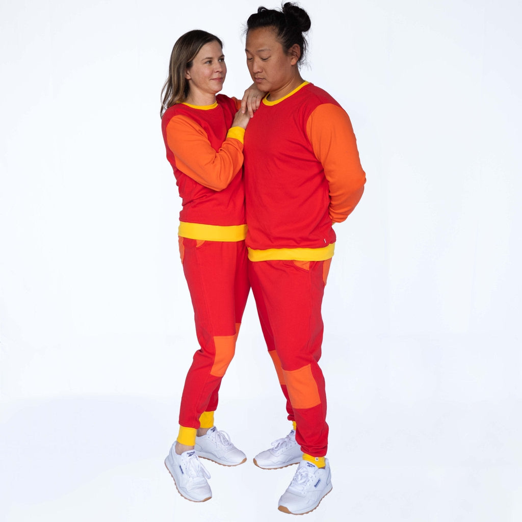 Adult Colorblock Joggers Peace House Studio