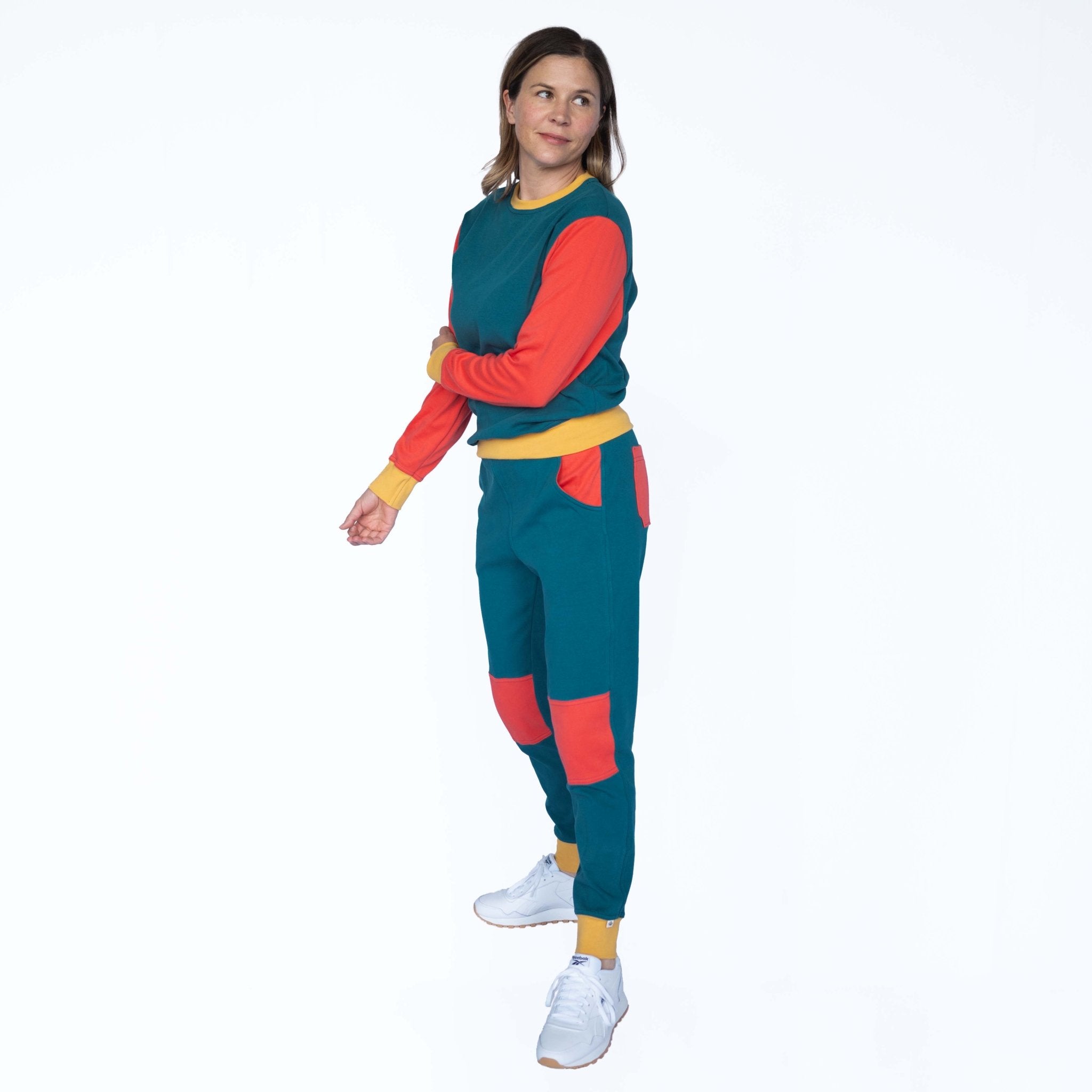 Adult Colorblock Joggers Peace House Studio