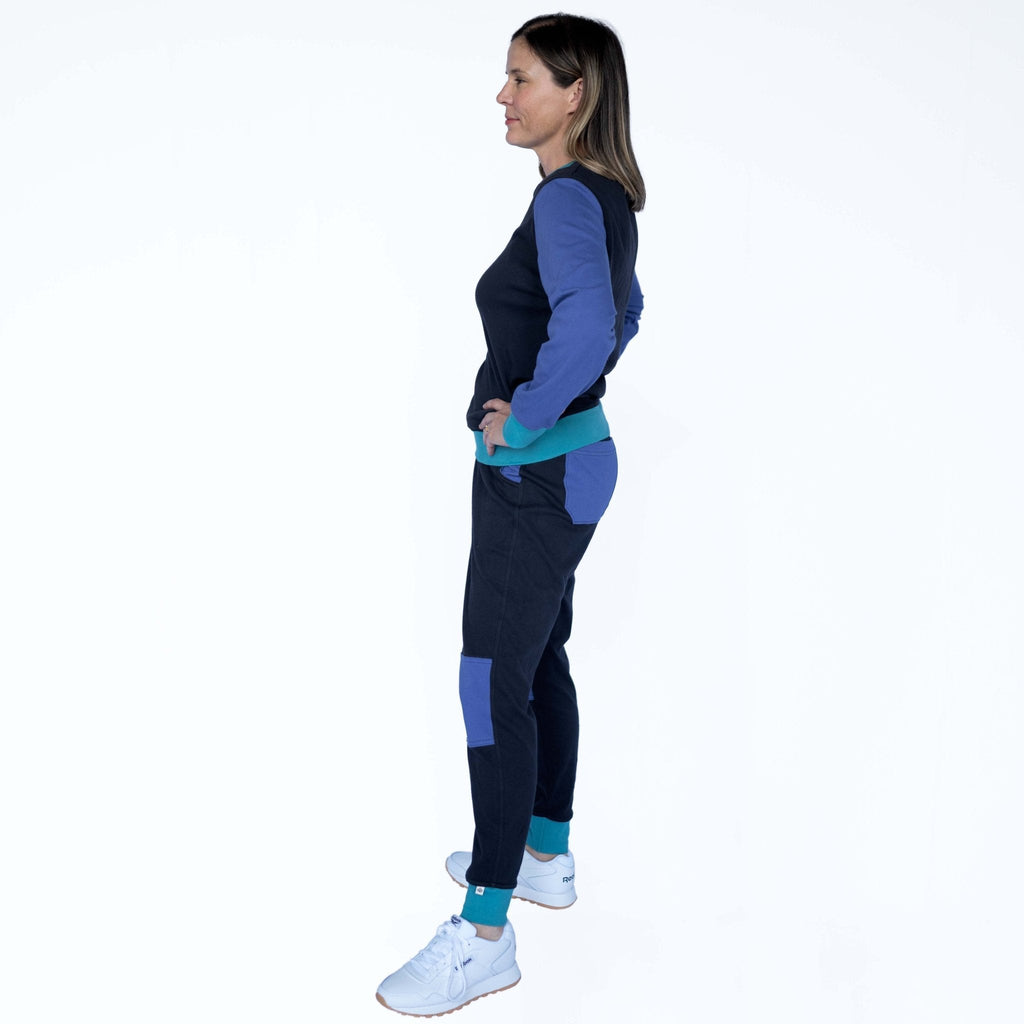 Adult Colorblock Joggers Peace House Studio