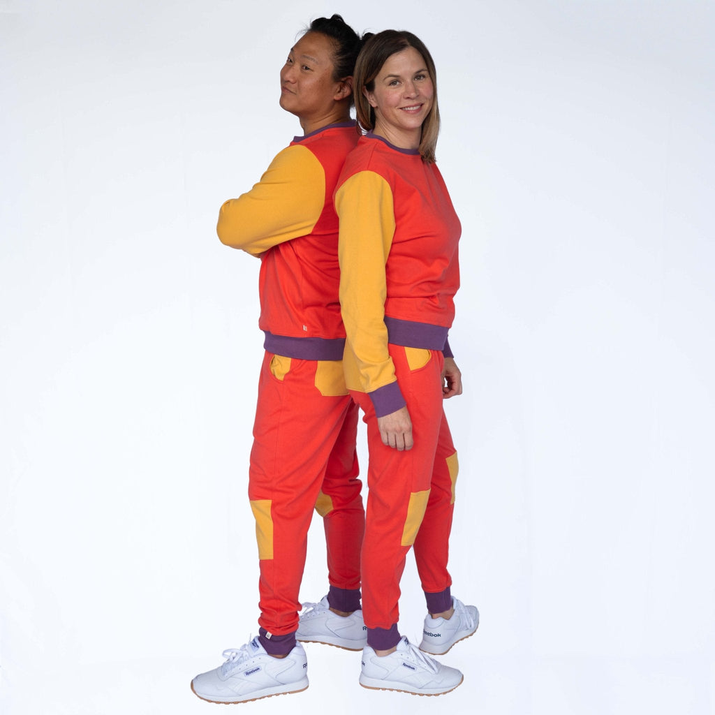 Adult Colorblock Joggers Peace House Studio