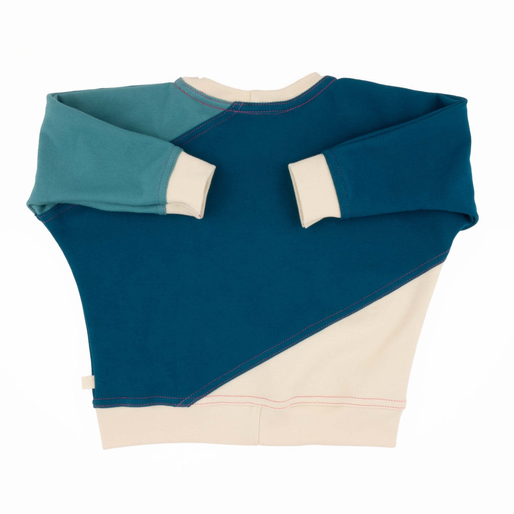 Adult Diagonal Colorblock Peace House Studio