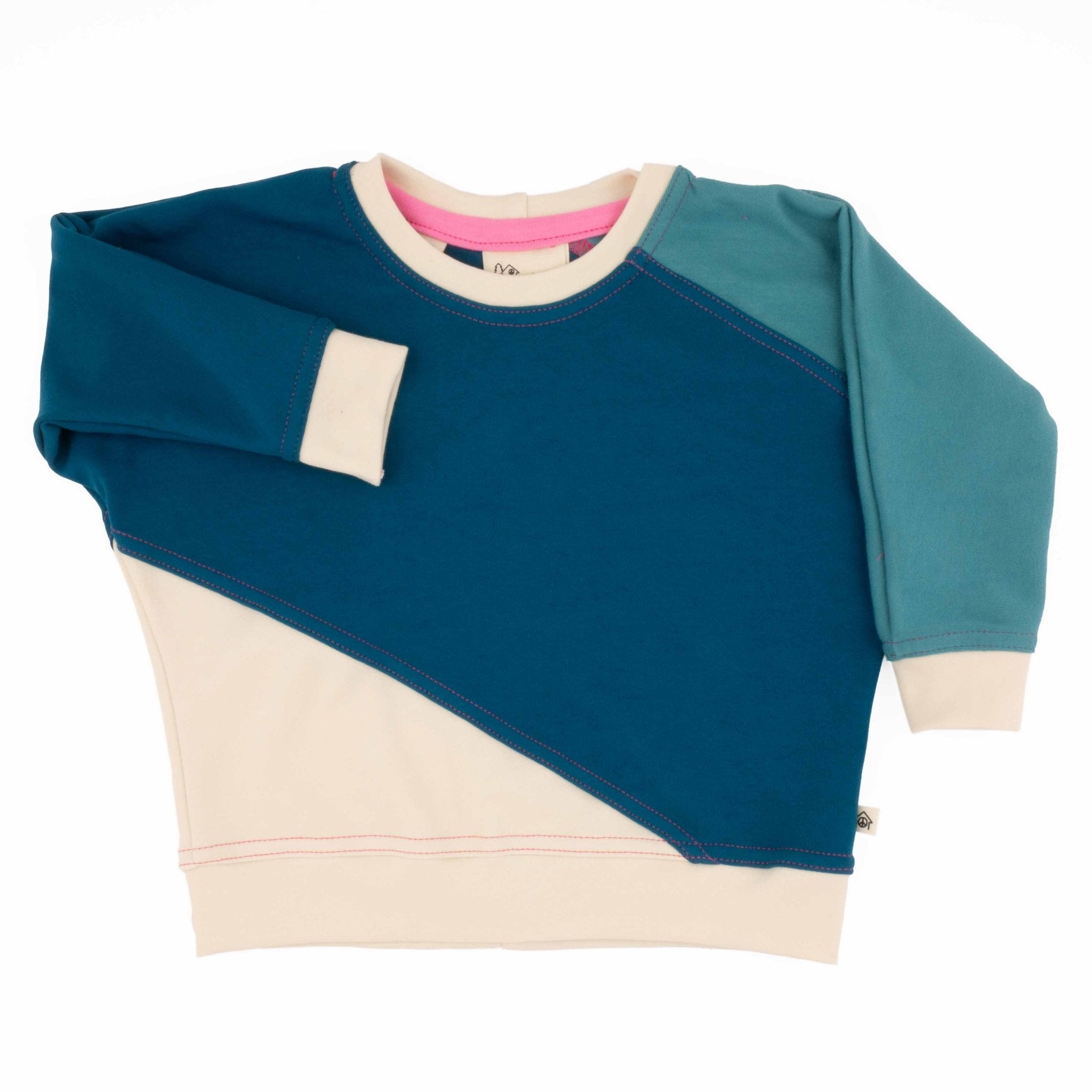 Adult Diagonal Colorblock Peace House Studio