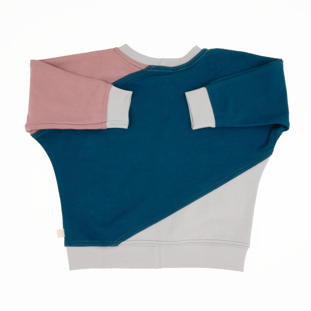 Adult Diagonal Colorblock Peace House Studio