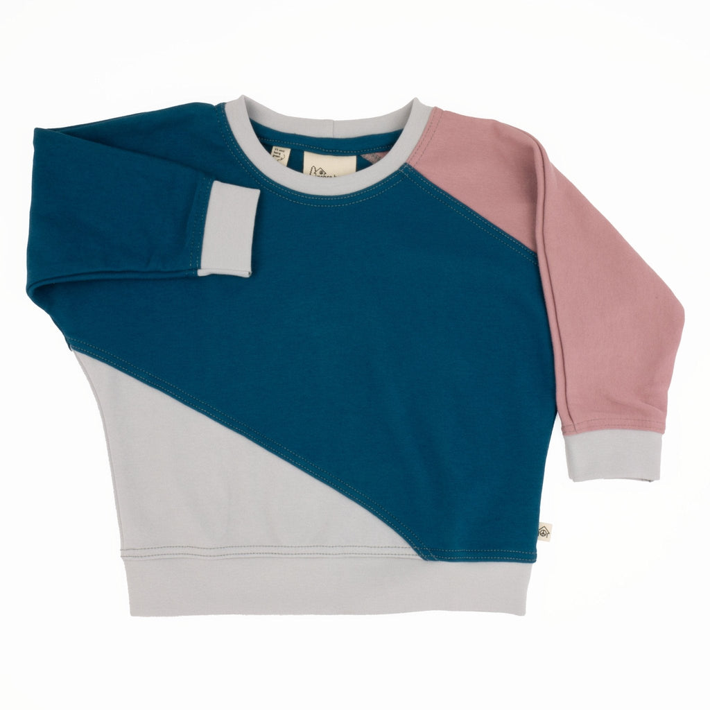 Adult Diagonal Colorblock Peace House Studio