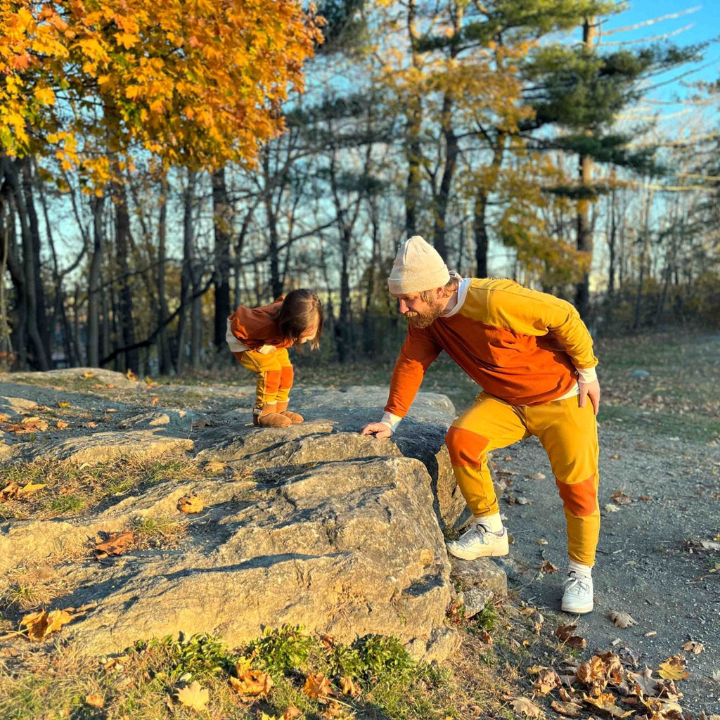 Adult Diagonal Colorblock Peace House Studio