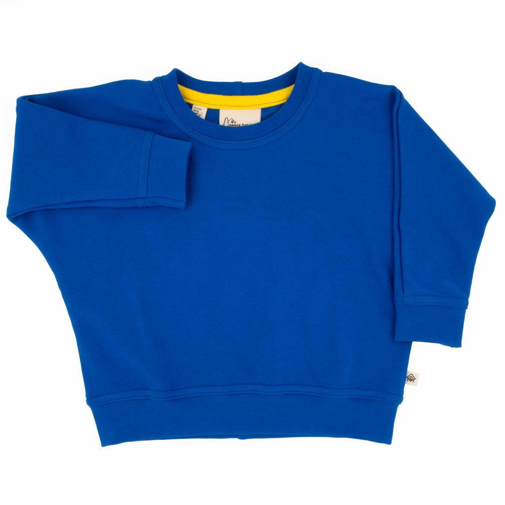 Adult Simple Sweatshirt Peace House Studio