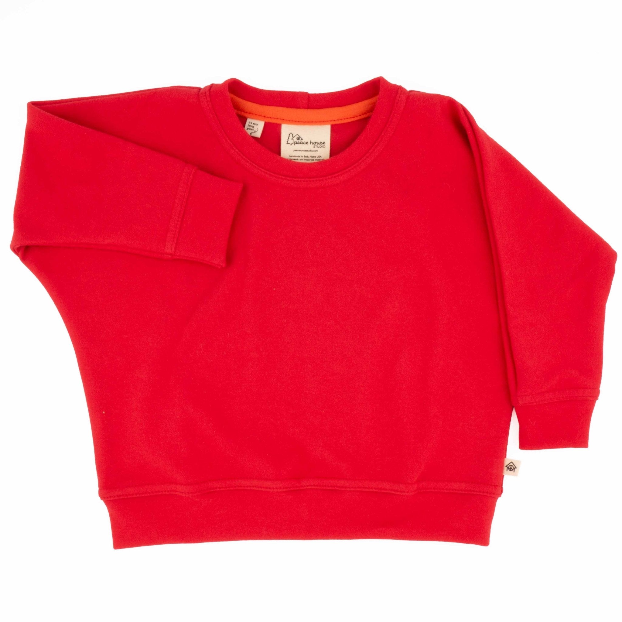 Adult Simple Sweatshirt Peace House Studio