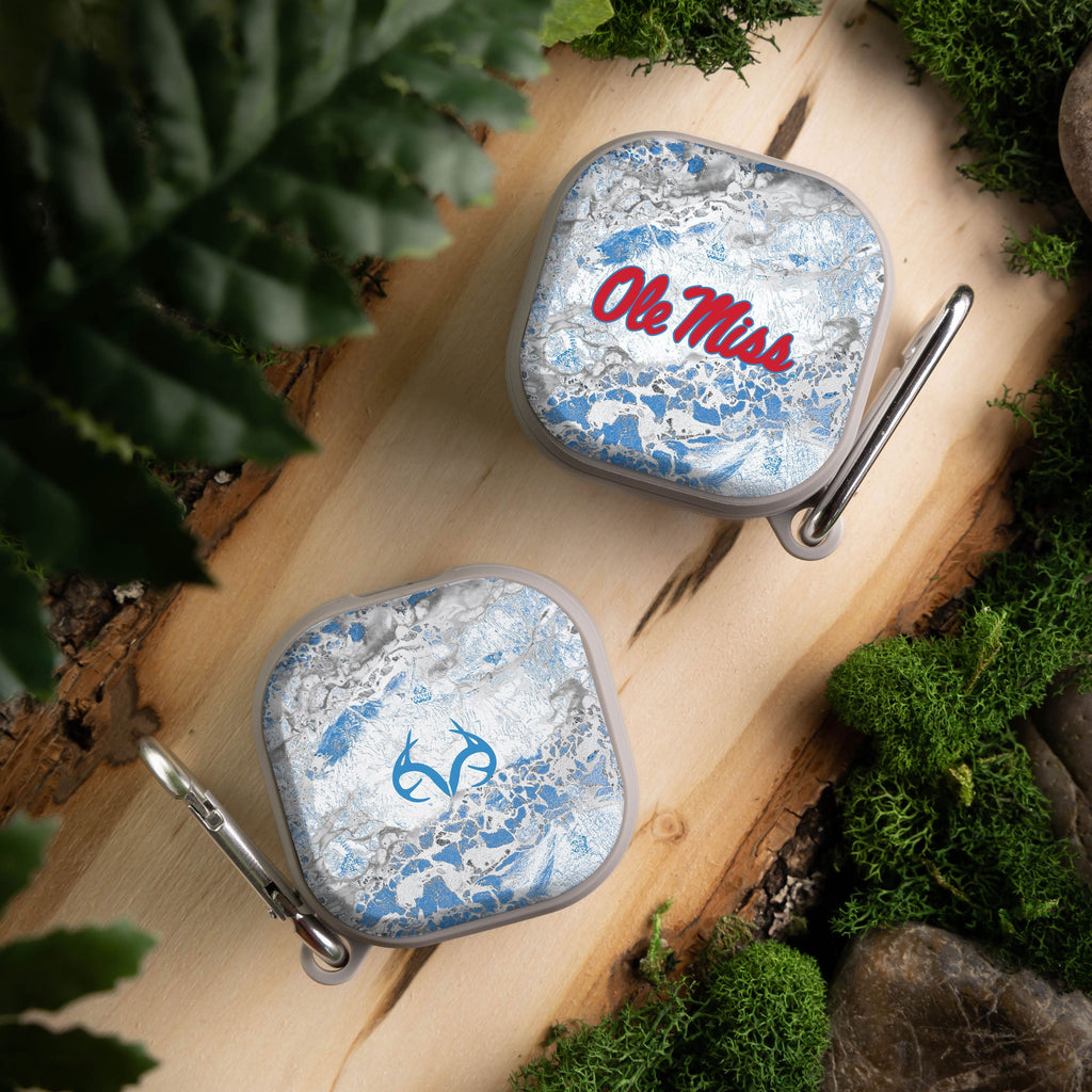 Mississippi Ole Miss Realtree HDX Samsung Galaxy Buds Pro & Buds Live Case Cover Affinity Bands