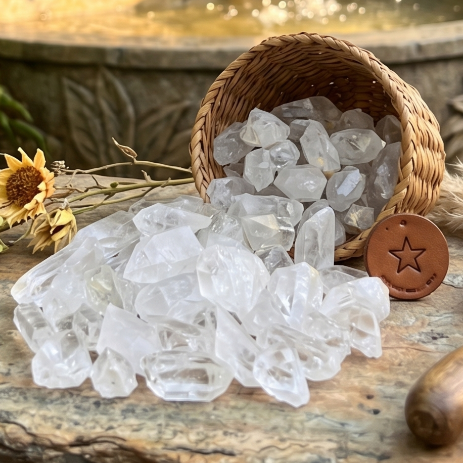 Raw Clear Quartz Crystals (By The Piece or Pound) Amazing Crystals