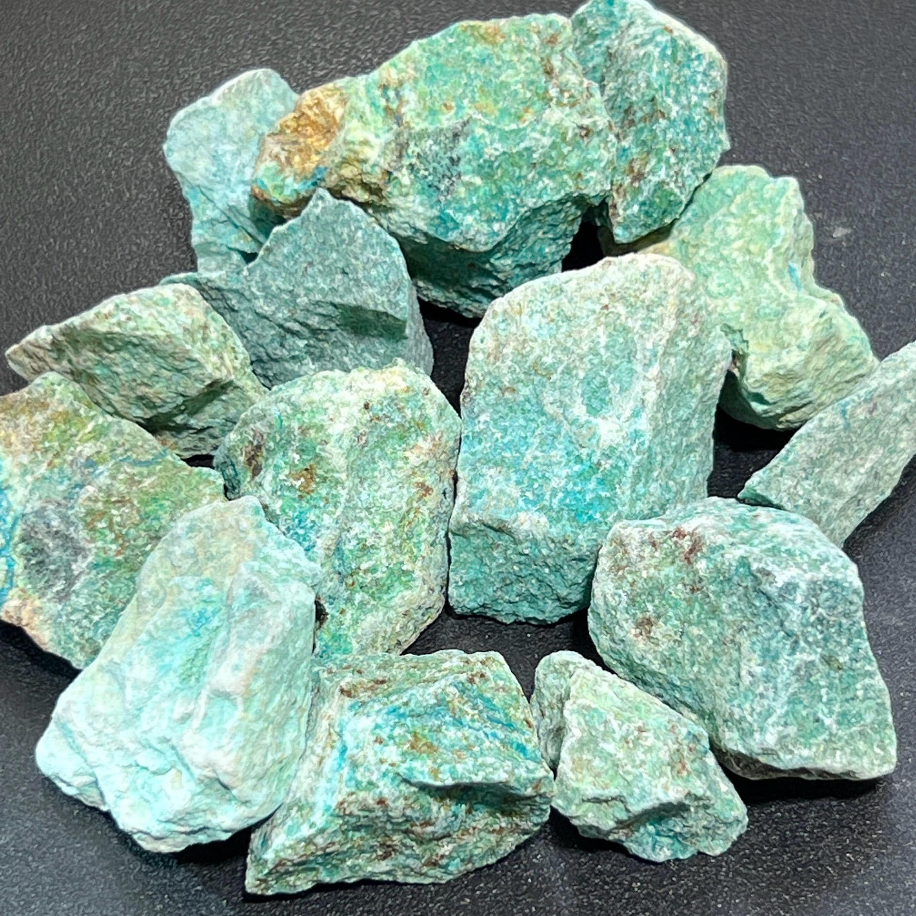 Chrysocolla Mineral Rough Raw Stones (By The Piece or Pound) Amazing Crystals