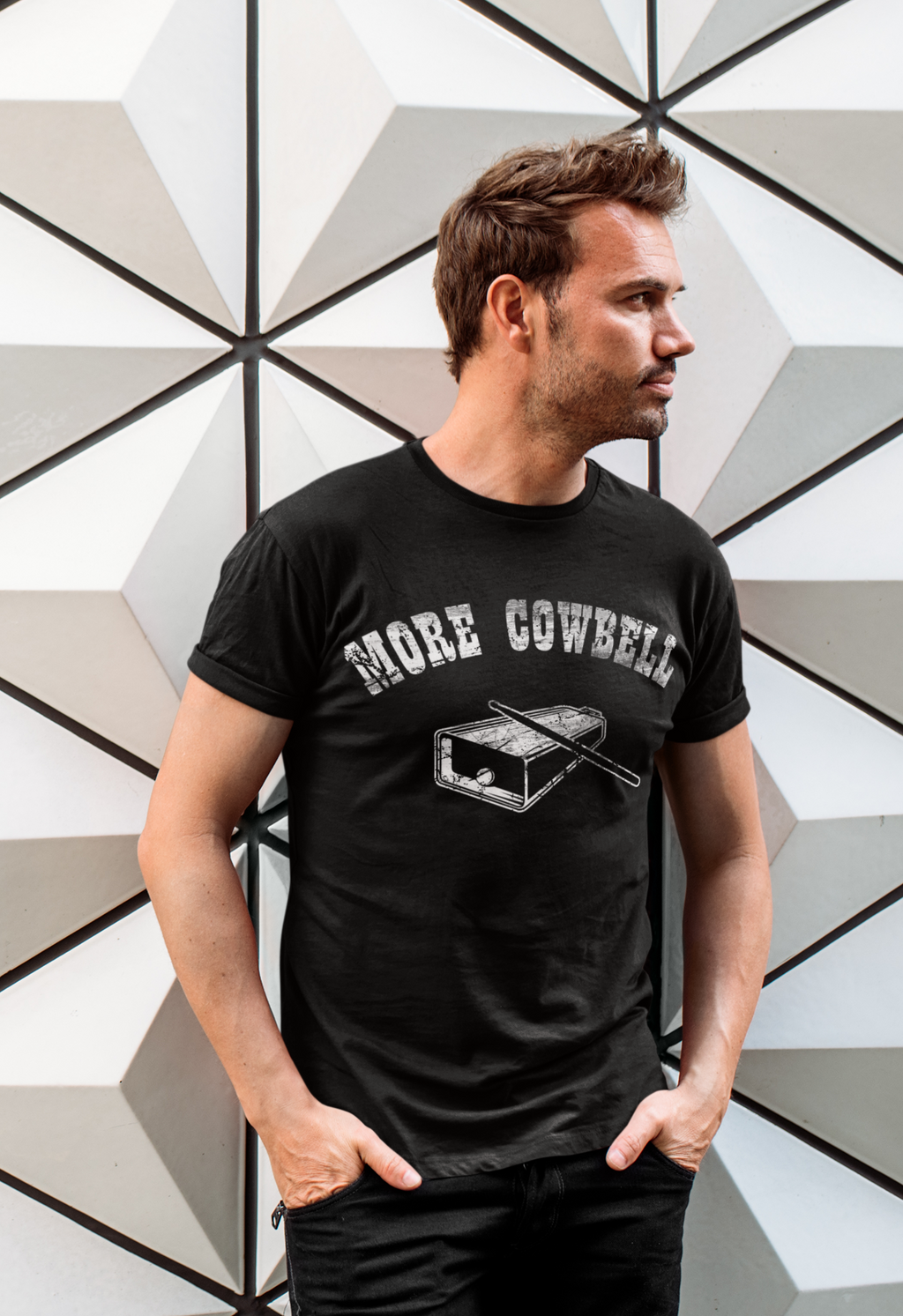 'More Cowbell' Music T-Shirt Taboo