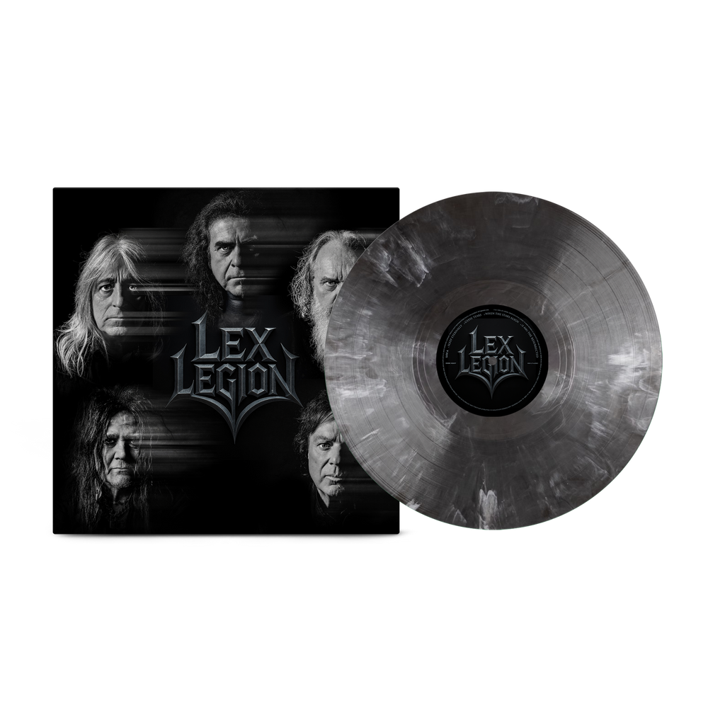 Lex Legion - “Lex Legion” on Silver Black Ice Vinyl MNRK Heavy