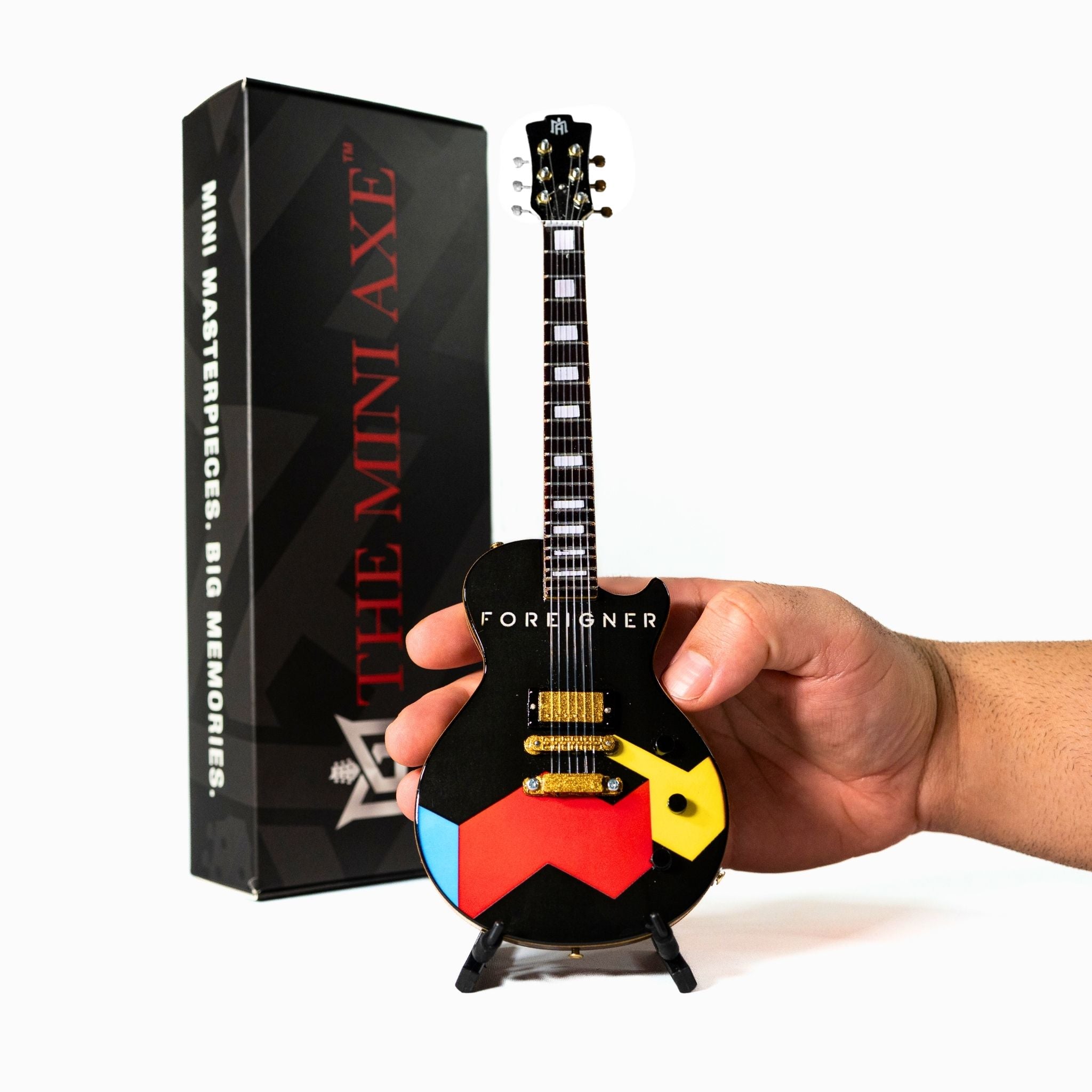 Foreigner "Agent Provocateur” Miniature Guitar The Mini Axe