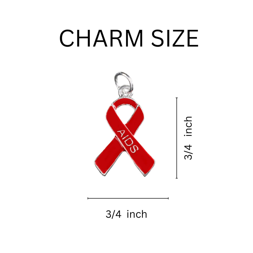AIDS Red Ribbon Key Chains The Awareness Company