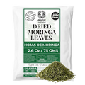 Akshit Moringa (Oleifera) Tea Leaves – Herbal Tea, 100% Natural Moringa Leaves, Boosts Energy & Immunity - 2.6 oz Akshit