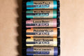 LIP  BALM | Collection All 6 Flavored Lip Balms Rock Creek Soaps