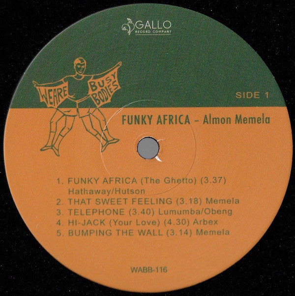 Almon Memela - Funky Africa | Mint (M) Mint (M) Love Vinyl Records