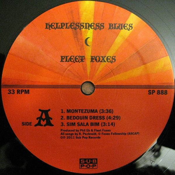 Fleet Foxes - Helplessness Blues (2x VINYL) | Mint (M) Mint (M) Love Vinyl Records