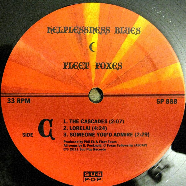 Fleet Foxes - Helplessness Blues (2x VINYL) | Mint (M) Mint (M) Love Vinyl Records