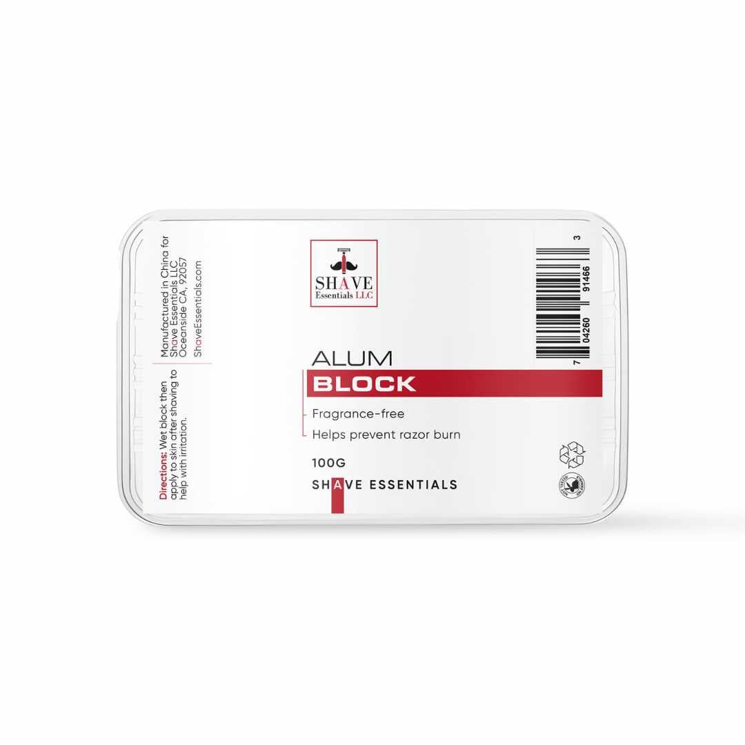 Alum Block Shave Essentials