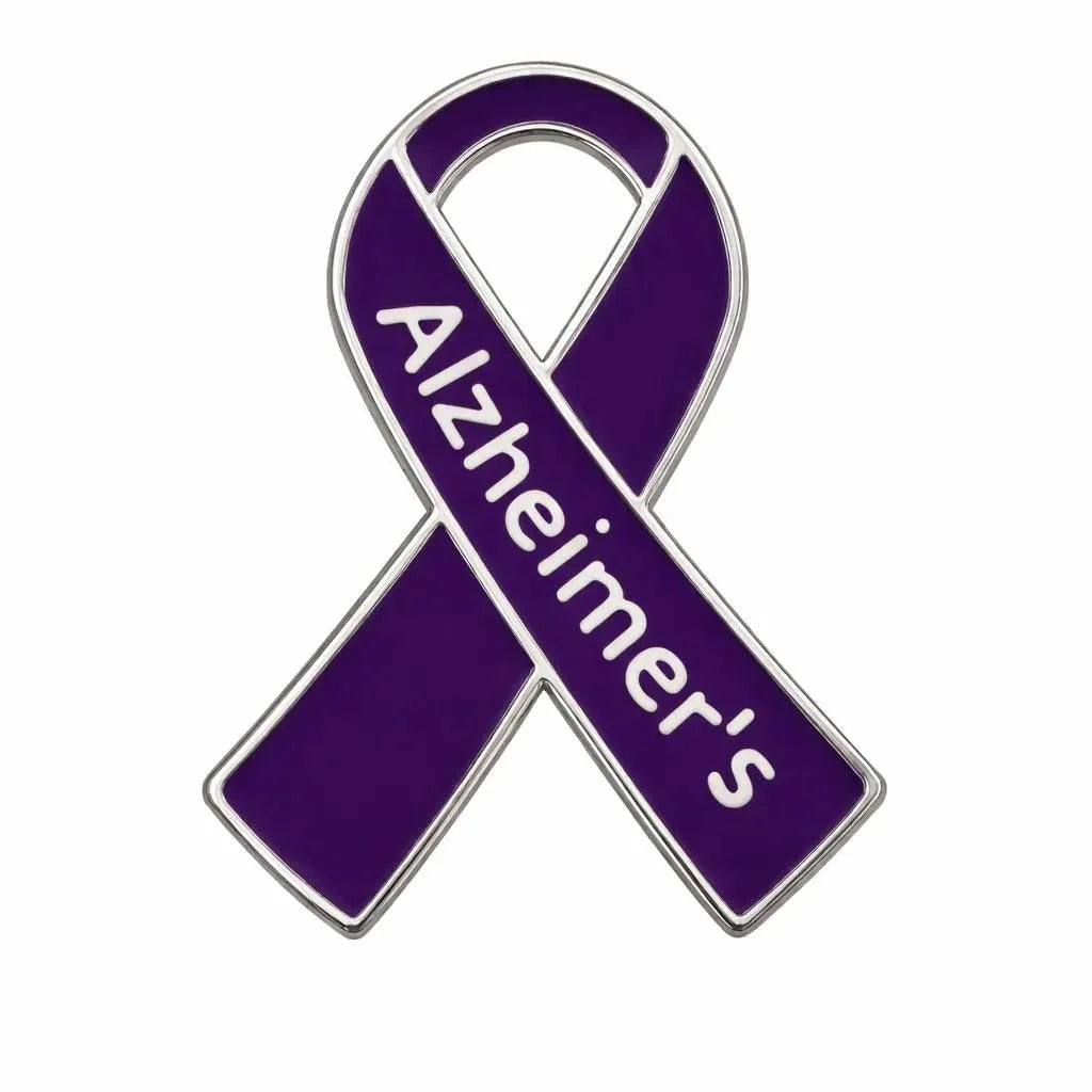 Alzheimer's Awareness Ribbon Pins The Awareness Company