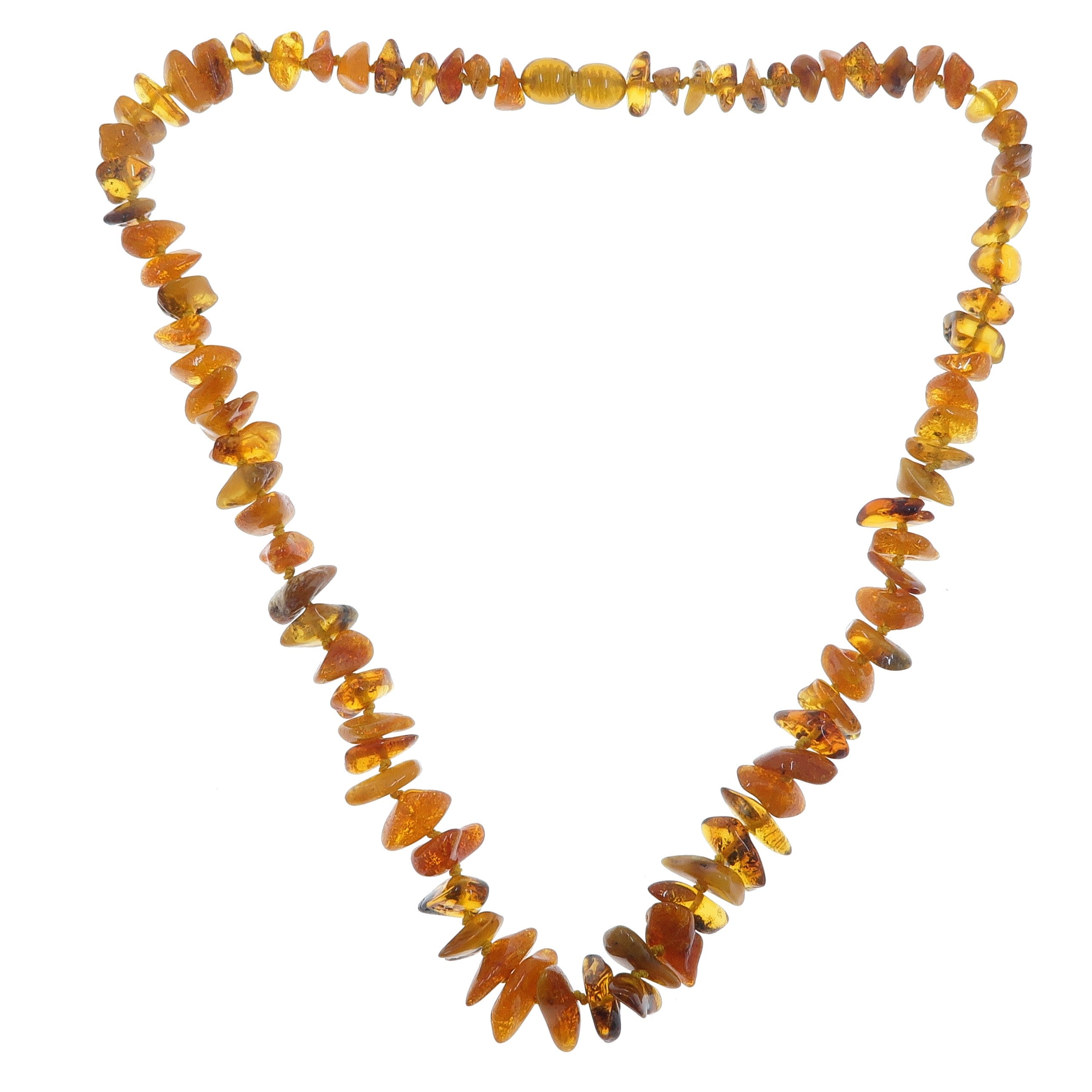 Amber Necklace Cherished Moments Honey Baltic Lithuania Satin Crystals