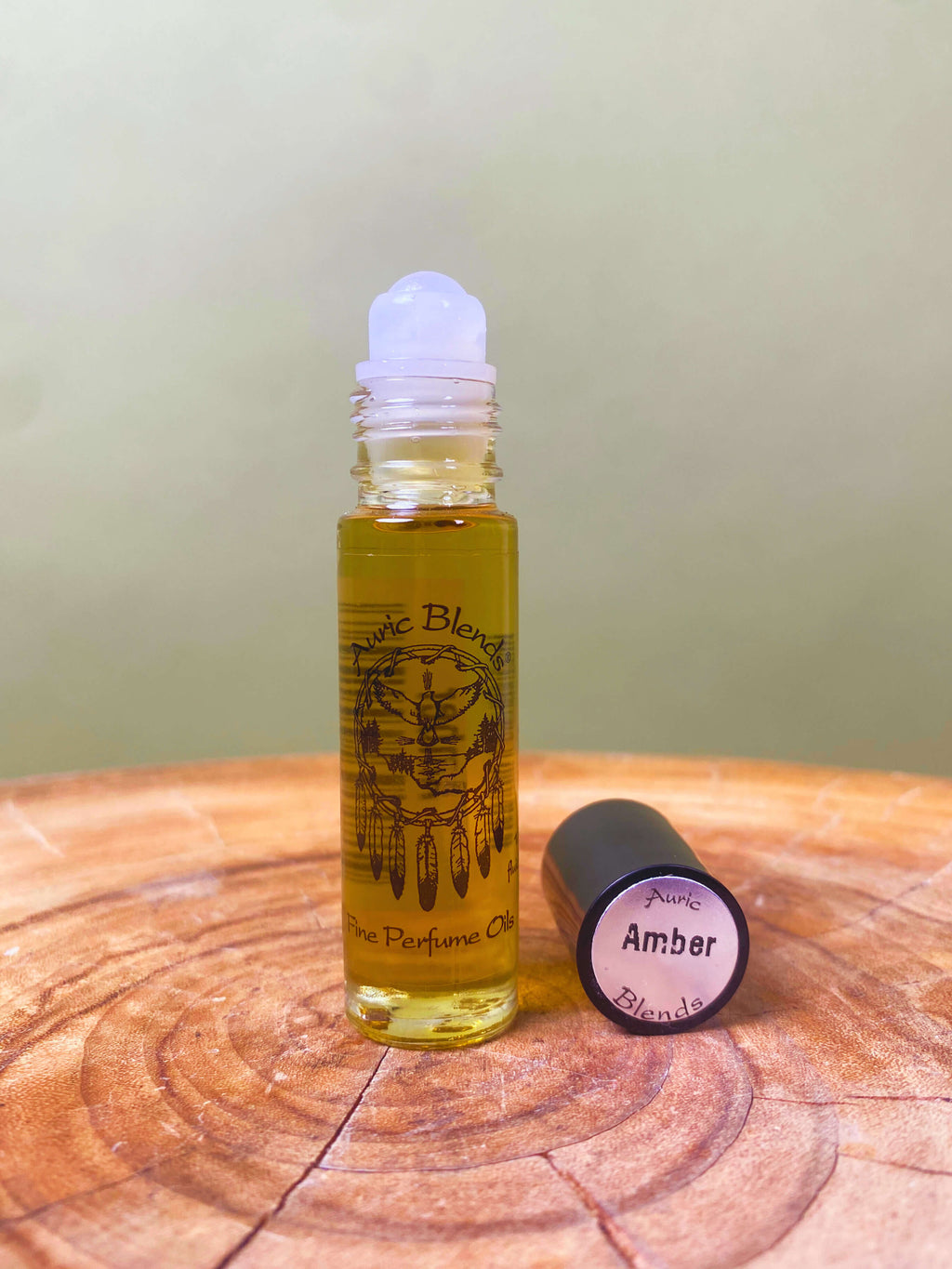 Amber Roll-on Perfume Oil | 0.33 fl oz Auric Blends