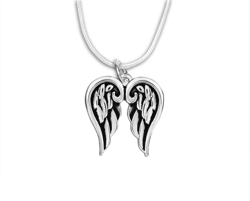 Angel Wings Religious Necklaces The Awareness Company