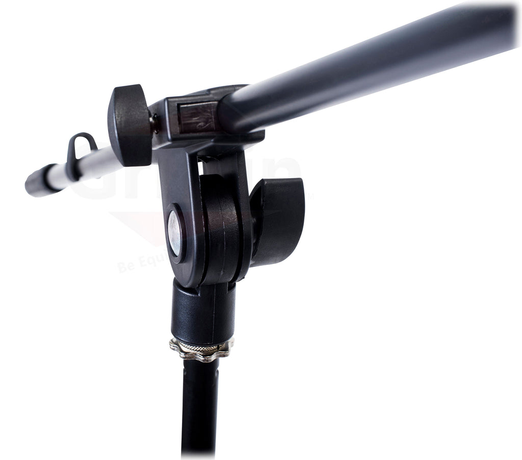 Tripod Microphone Boom Stand with Mic Clip Adapter (Pack of 4) by GRIFFIN - Adjustable Holder Mount For Studio Recording Accessories, Singing Karaoke GeekStands.com