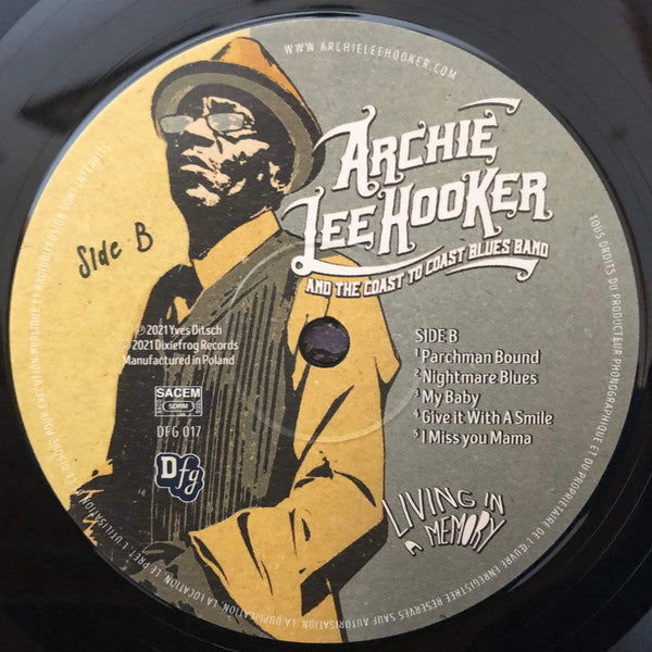 Archie Lee Hooker & The Coast to Coast Blues Band - Living In A Memory | Mint (M) Mint (M) Love Vinyl Records