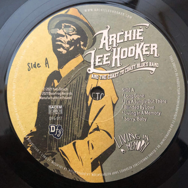 Archie Lee Hooker & The Coast to Coast Blues Band - Living In A Memory | Mint (M) Mint (M) Love Vinyl Records