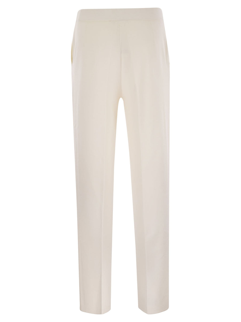 Max Mara Women Arno - Viscose And Wool Trousers Luosophy