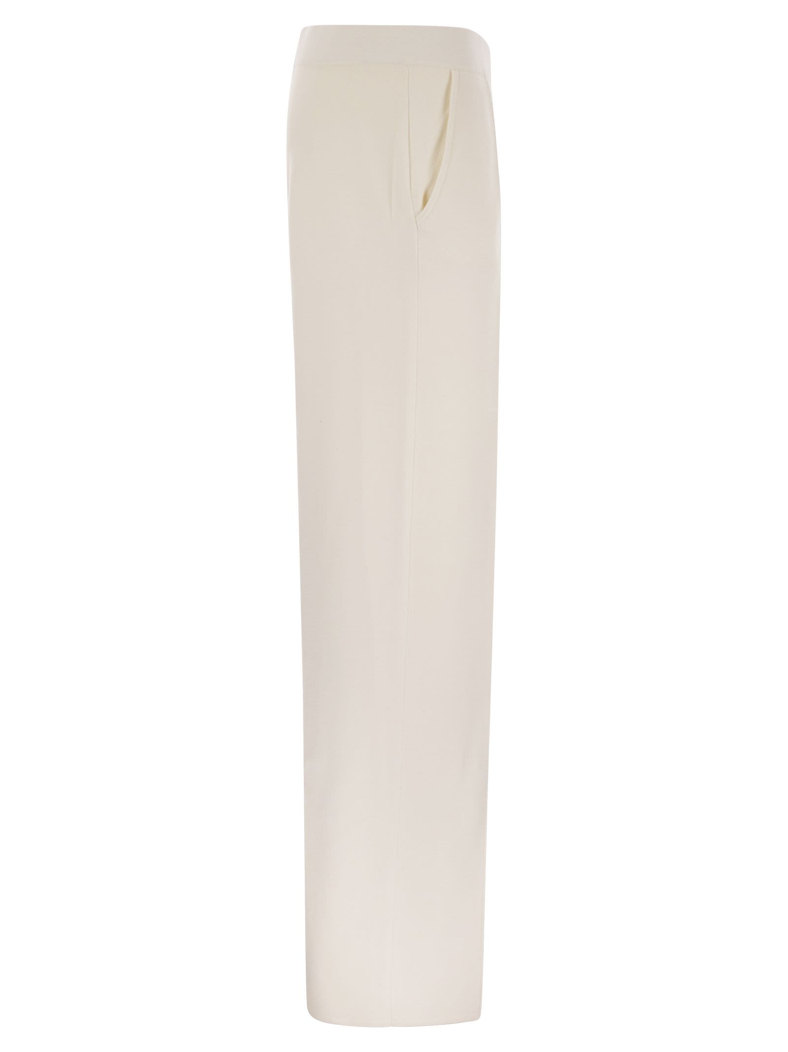 Max Mara Women Arno - Viscose And Wool Trousers Luosophy