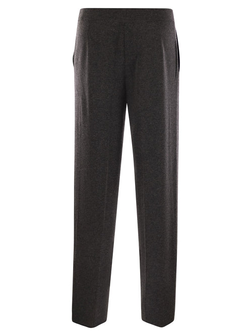 Max Mara Women Arno - Viscose And Wool Trousers Luosophy