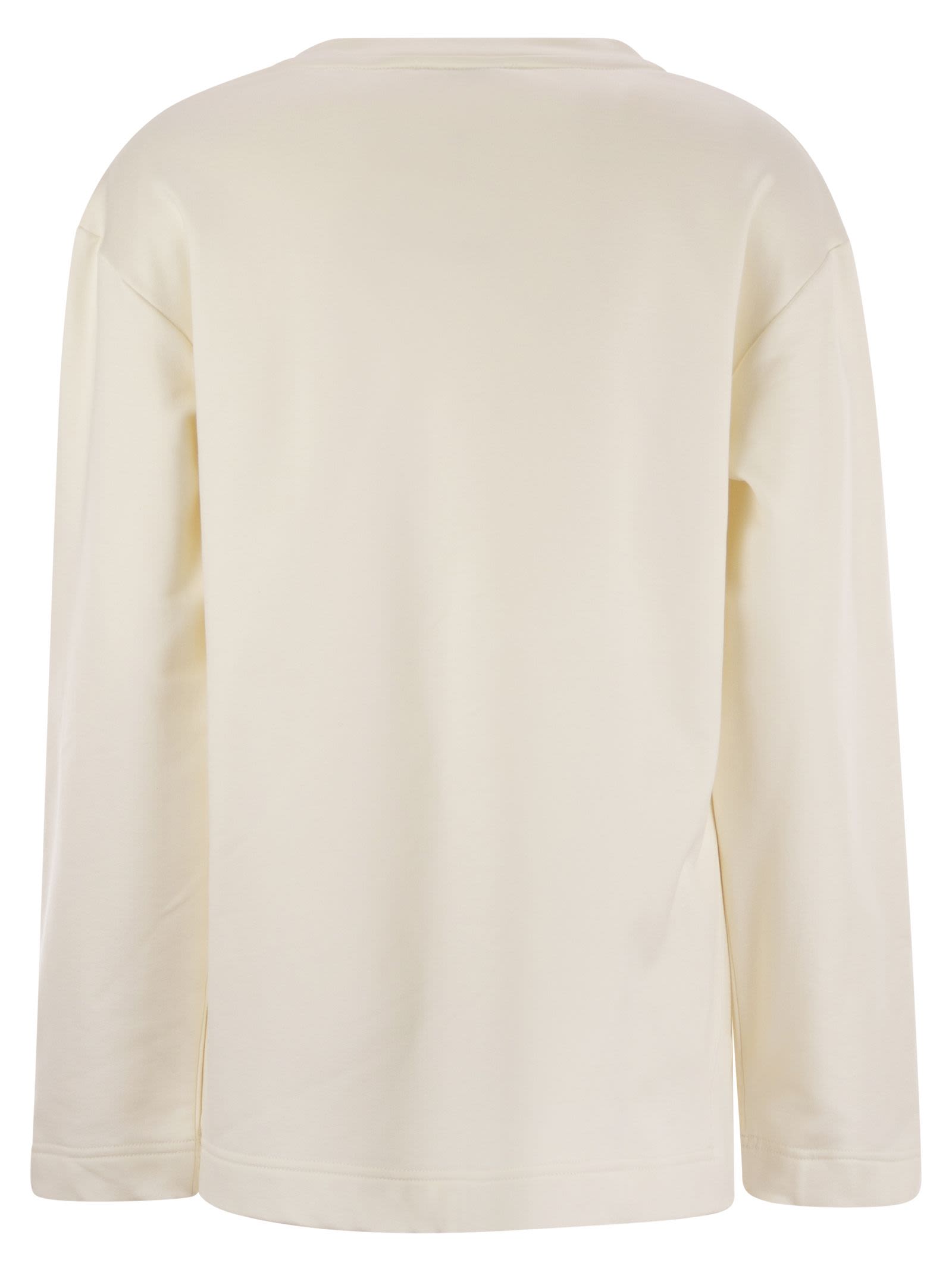 Max Mara Women Berma - Silk And Cotton Sweatshirt Luosophy