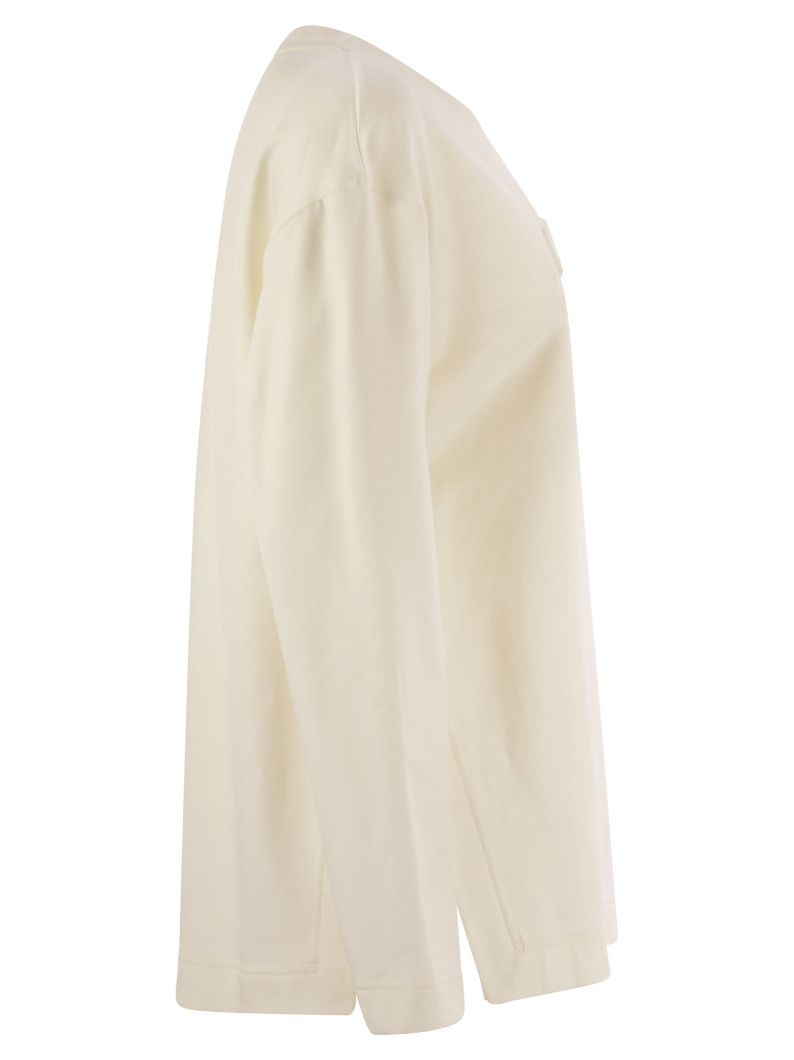 Max Mara Women Berma - Silk And Cotton Sweatshirt Luosophy