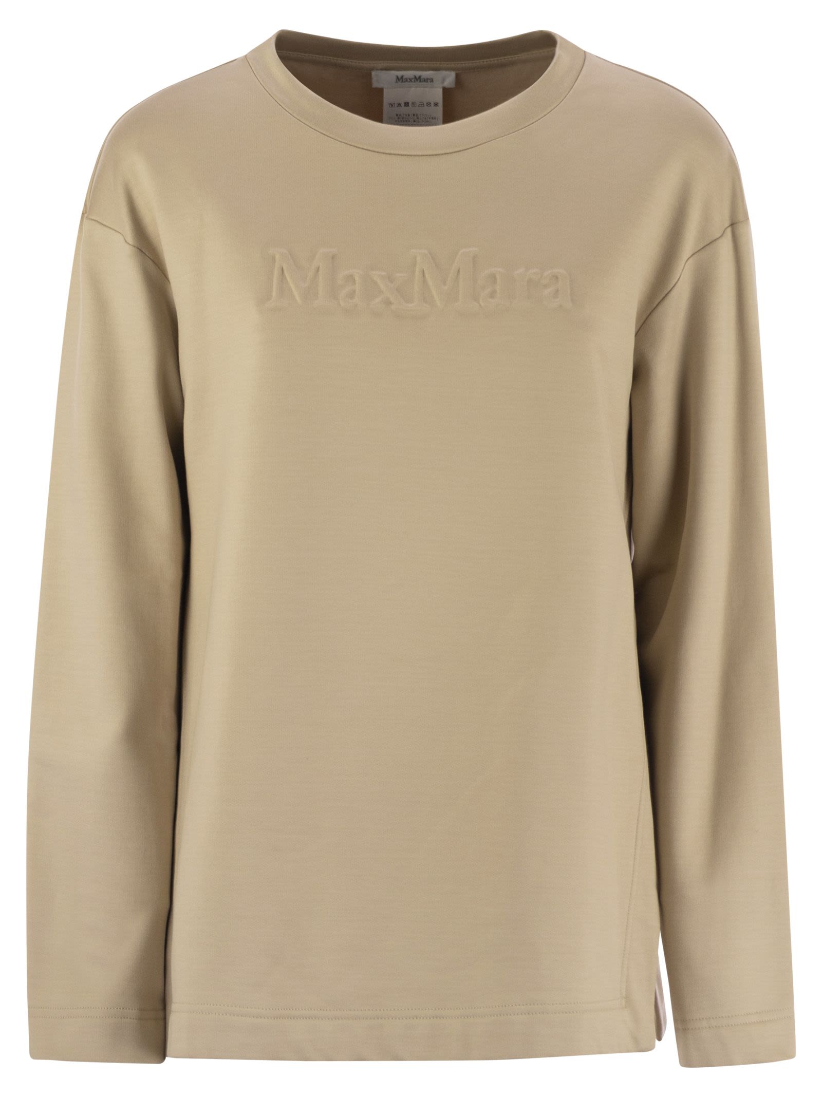 Max Mara Women Berma - Silk And Cotton Sweatshirt Luosophy