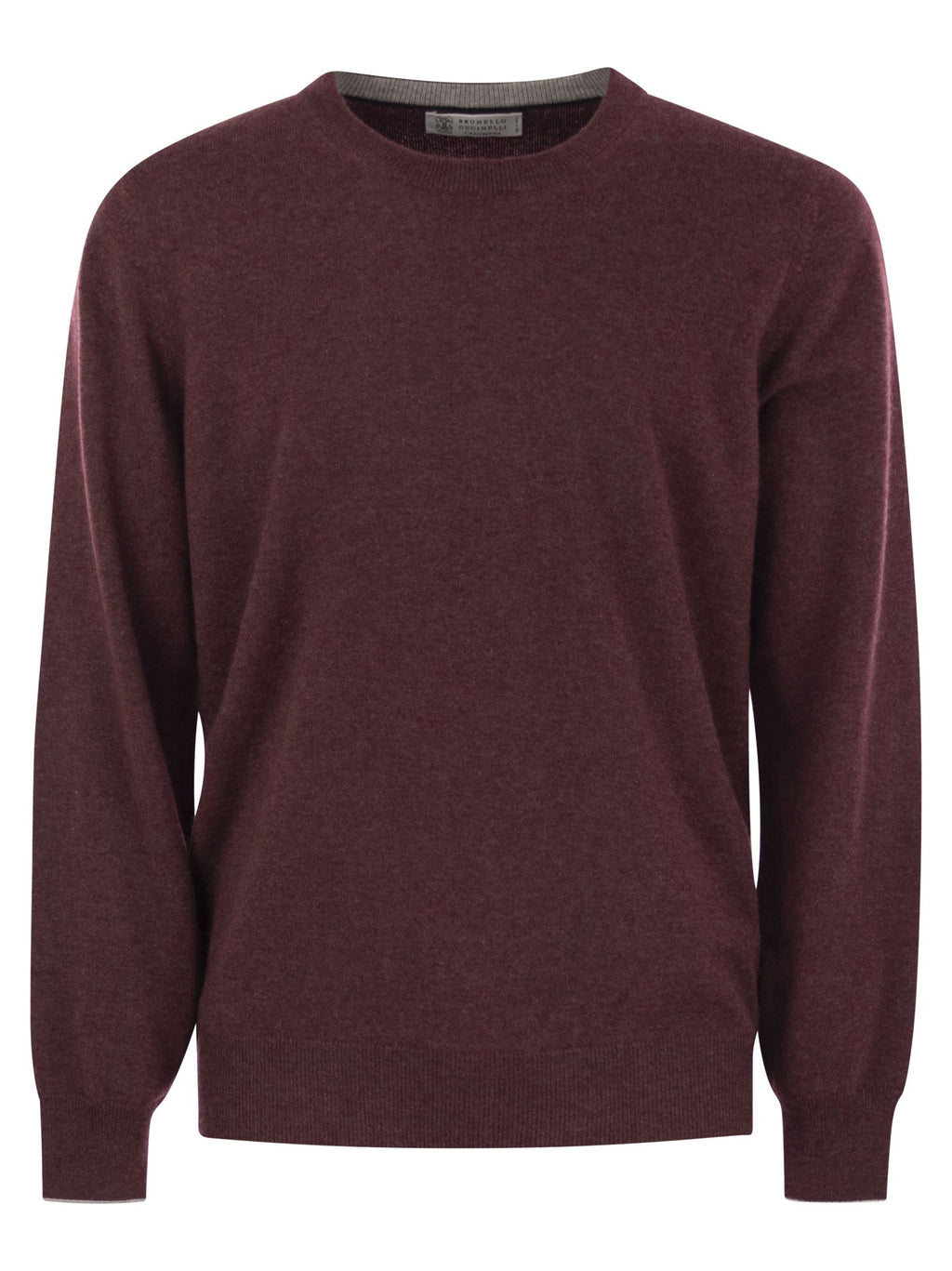 Brunello Cucinelli Men Pure Cashmere Crew-Neck Sweater Luosophy