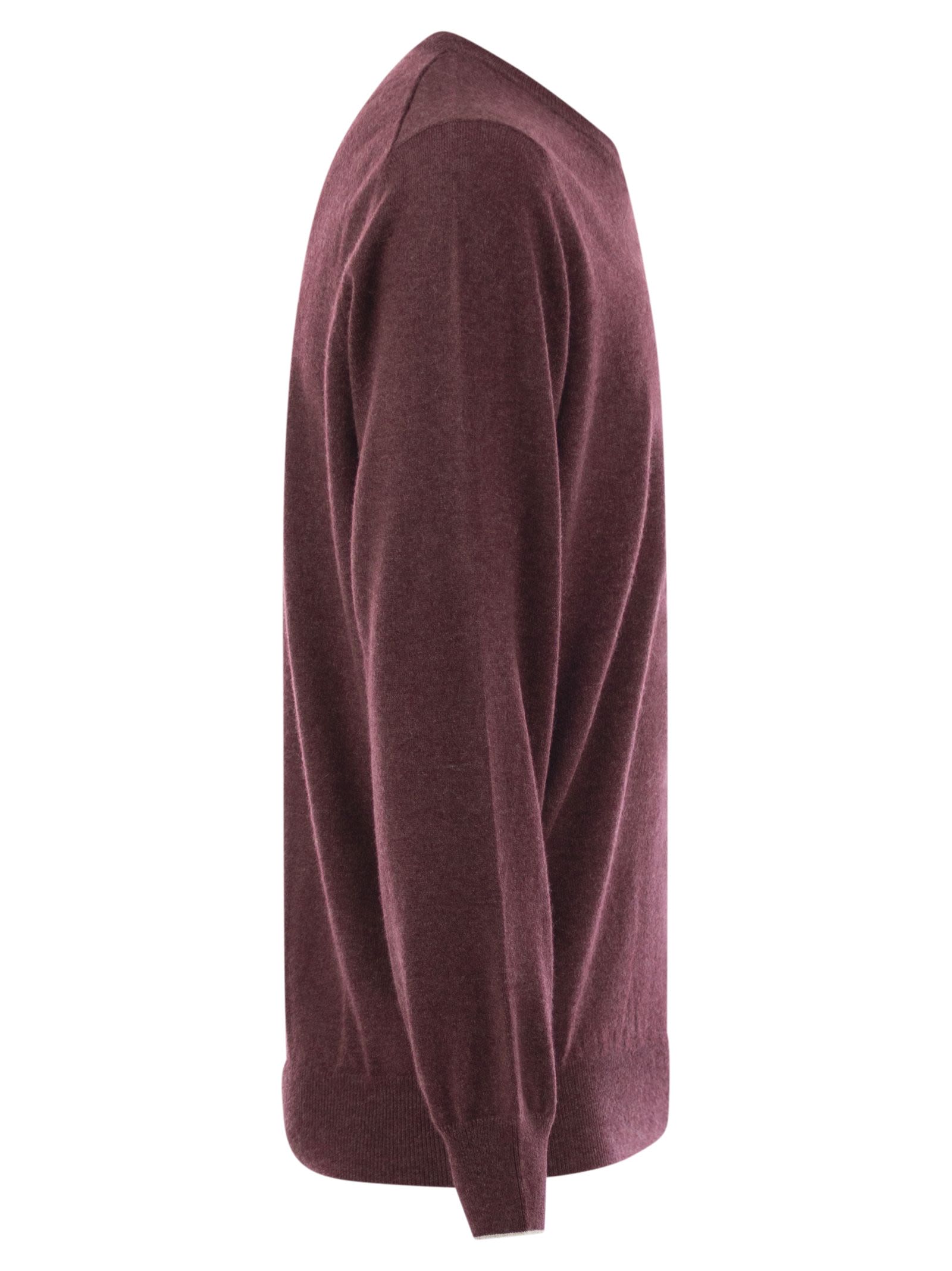 Brunello Cucinelli Men Pure Cashmere Crew-Neck Sweater Luosophy