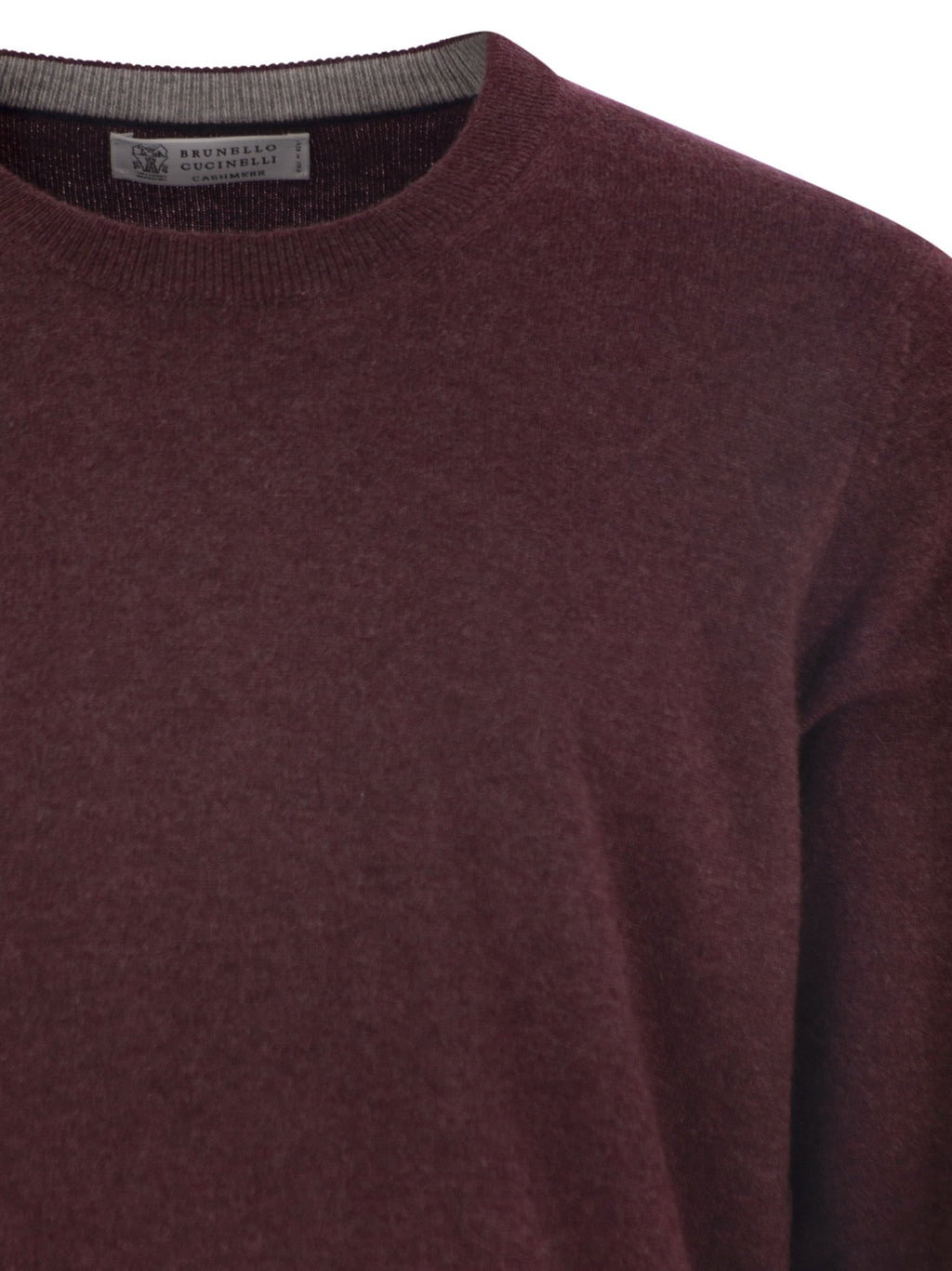Brunello Cucinelli Men Pure Cashmere Crew-Neck Sweater Luosophy