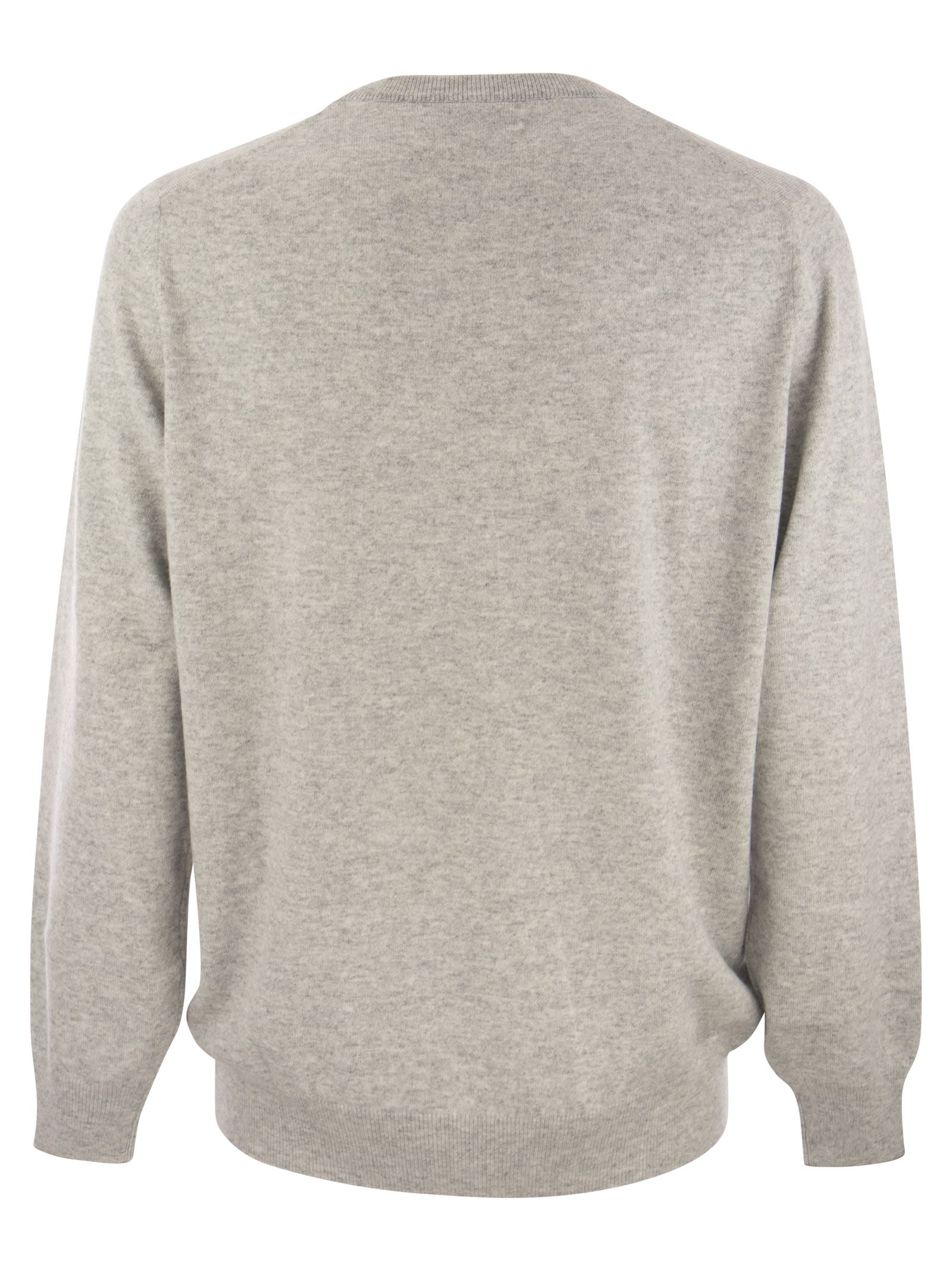 Brunello Cucinelli Men Pure Cashmere Crew-Neck Sweater Luosophy