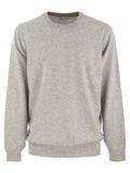 Brunello Cucinelli Men Pure Cashmere Crew-Neck Sweater Luosophy