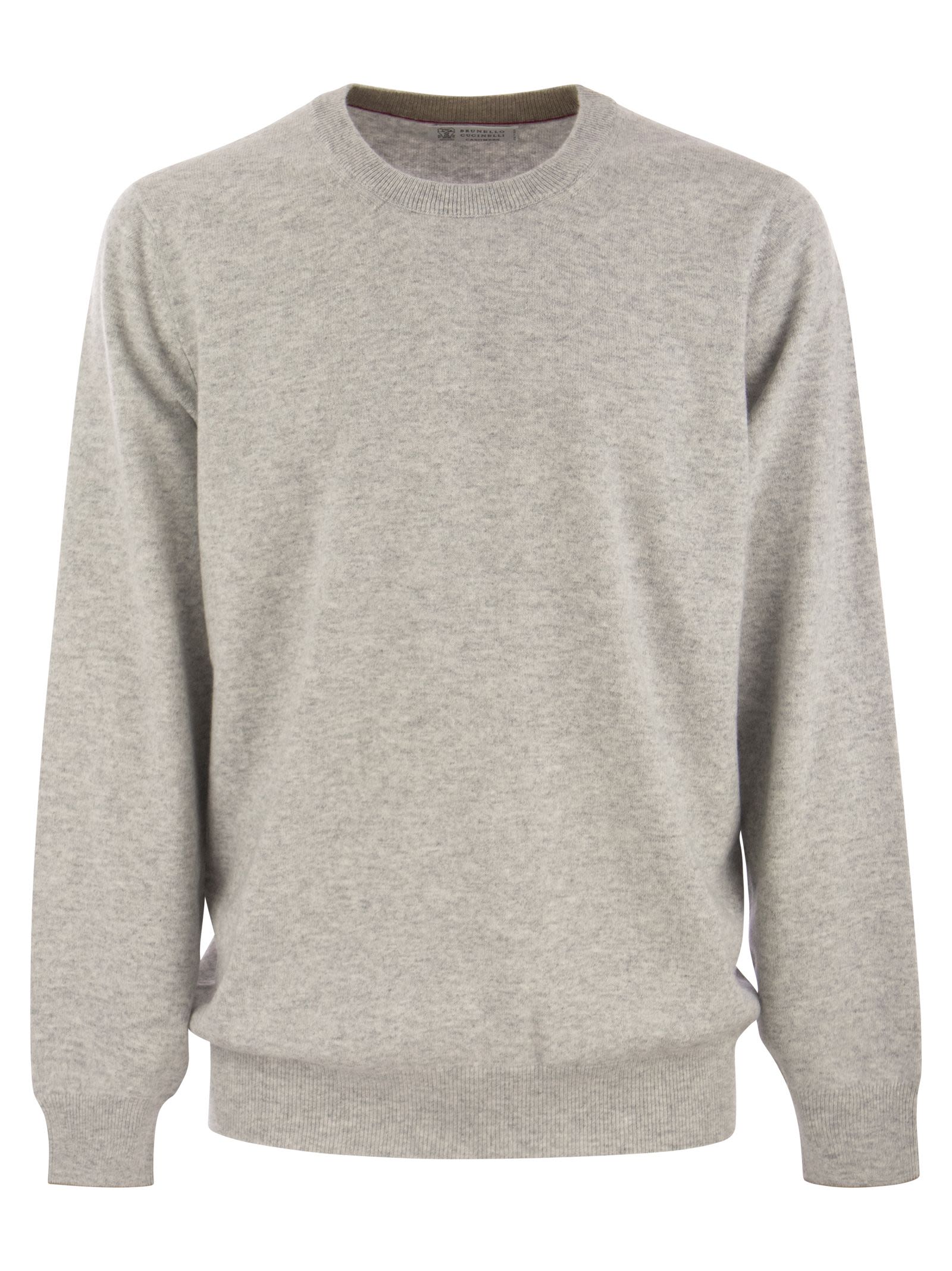 Brunello Cucinelli Men Pure Cashmere Crew-Neck Sweater Luosophy