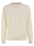 Brunello Cucinelli Men Pure Cashmere Crew-Neck Sweater Luosophy