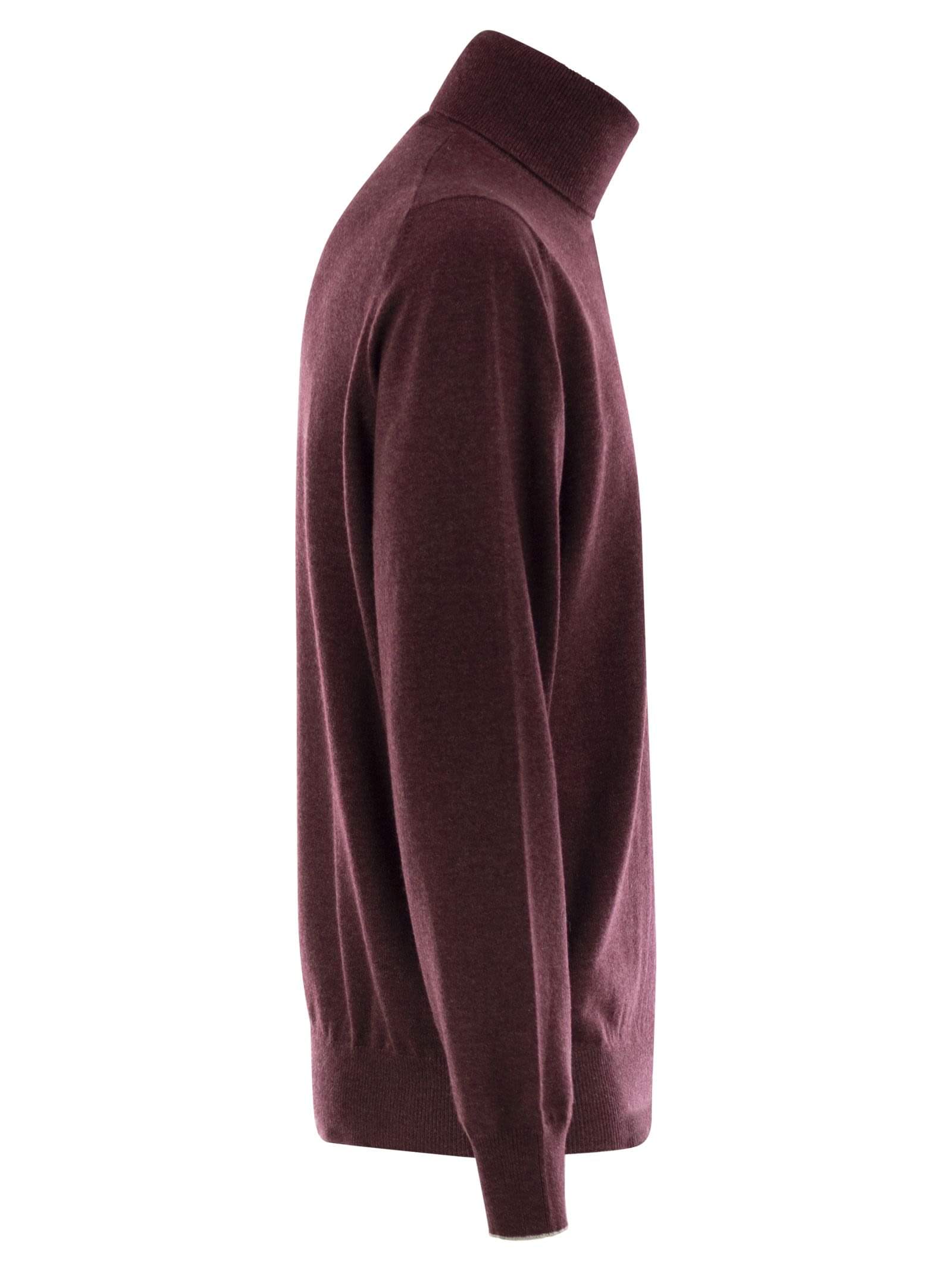 Brunello Cucinelli Men Cashmere Turtleneck Sweater Luosophy